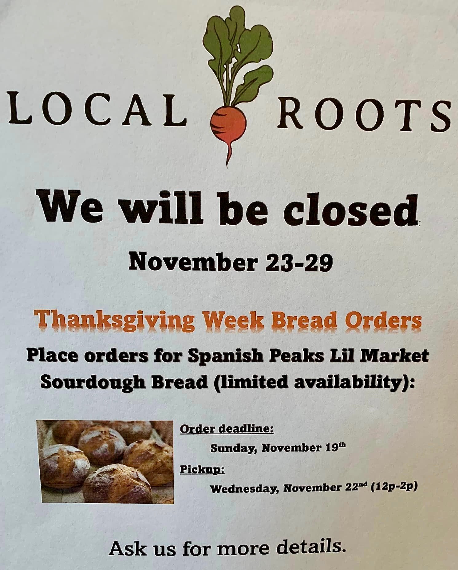 Fresh Produce & Food Walsenburg, CO Local Roots Vintage Food Market